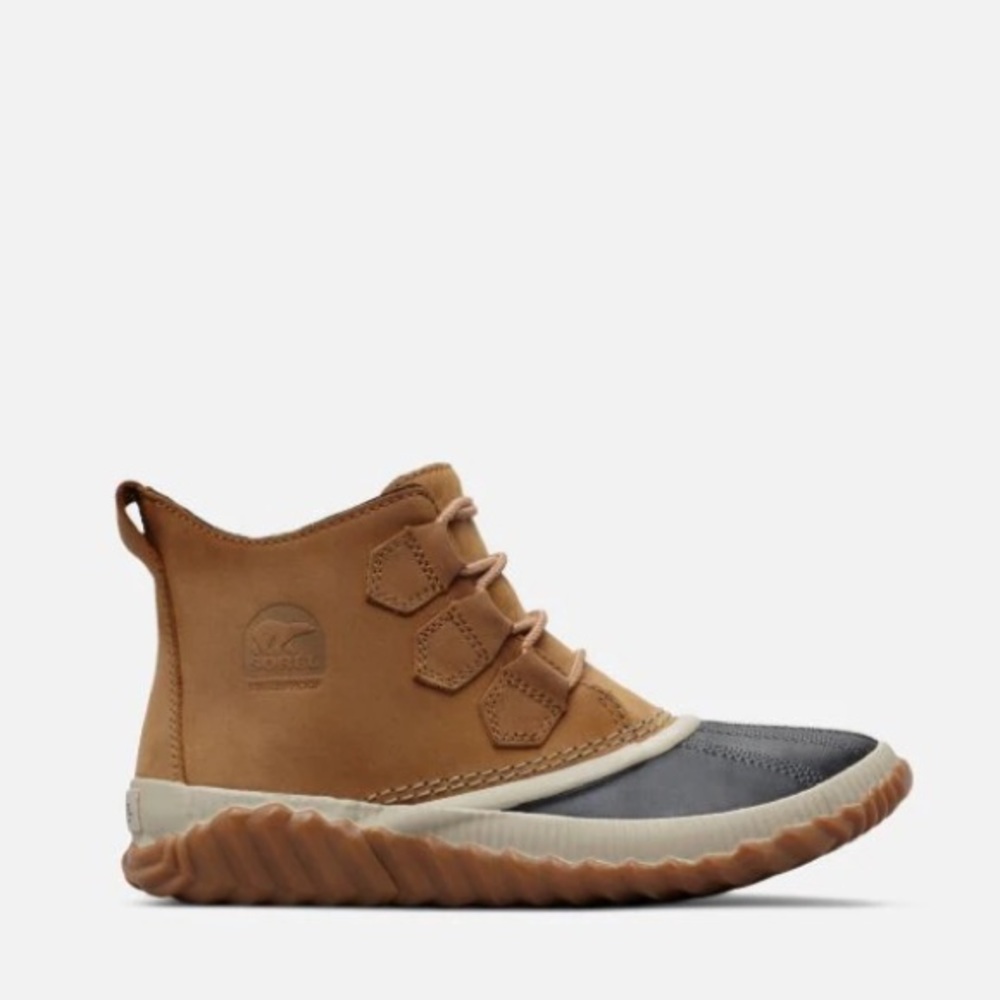 New Sorel Out 'N About Plus Duck Boots in Elk